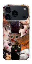 Чехол itsPrint Сats сollage для Apple iPhone 17 Pro (6.3")