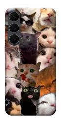Чехол itsPrint Сats сollage для Samsung Galaxy S25 FE