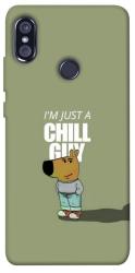 Чехол itsPrint Сhill Guy для Xiaomi Redmi Note 5 Pro / Note 5 (AI Dual Camera)