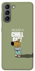 Чехол itsPrint Сhill Guy для Samsung Galaxy S21