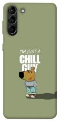 Чехол itsPrint Сhill Guy для Samsung Galaxy S21+