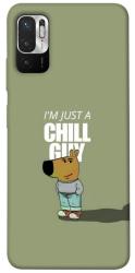 Чехол itsPrint Сhill Guy для Xiaomi Redmi Note 10 5G