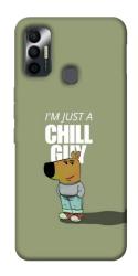 Чехол itsPrint Сhill Guy для TECNO Spark 7