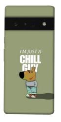 Чехол itsPrint Сhill Guy для Google Pixel 6 Pro