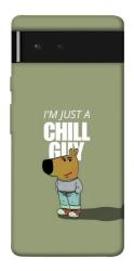 Чехол itsPrint Сhill Guy для Google Pixel 6