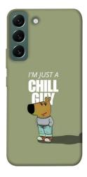 Чехол itsPrint Сhill Guy для Samsung Galaxy S22