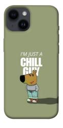 Чехол itsPrint Сhill Guy для Apple iPhone 14 (6.1")