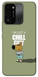Чехол itsPrint Сhill Guy для Tecno Spark Go 2022 (KG5m)