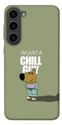 Чехол itsPrint Сhill Guy для Samsung Galaxy S23