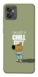 Чехол itsPrint Сhill Guy для Motorola Moto G32