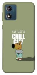 Чехол itsPrint Сhill Guy для Motorola Moto E13
