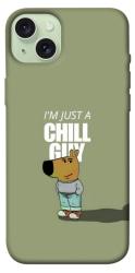 Чехол itsPrint Сhill Guy для Apple iPhone 15 Plus (6.7")