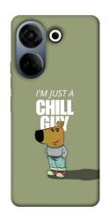 Чехол itsPrint Сhill Guy для TECNO Camon 20 Pro (CK7n)