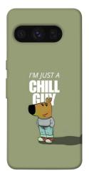 Чехол itsPrint Сhill Guy для Google Pixel 8 Pro