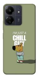 Чехол itsPrint Сhill Guy для Xiaomi Redmi 13C