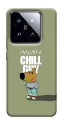 Чехол itsPrint Сhill Guy для Xiaomi 14 Pro