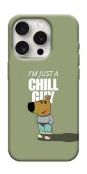 Чехол itsPrint Сhill Guy для Apple iPhone 16 Pro Max (6.9")