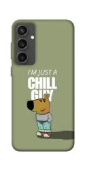 Чехол itsPrint Сhill Guy для Samsung Galaxy S24 FE