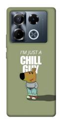 Чехол itsPrint Сhill Guy для Infinix Note 40 Pro 4G