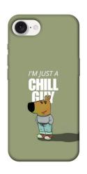 Чехол itsPrint Сhill Guy для Apple iPhone 16e (6.1")