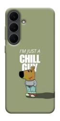 Чехол itsPrint Сhill Guy для Samsung Galaxy S25 FE