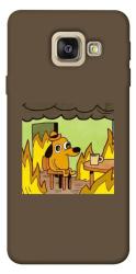 Чехол itsPrint Dog in the fire для Samsung A520 Galaxy A5 (2017)