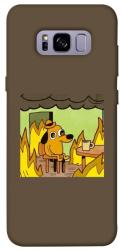 Чехол itsPrint Dog in the fire для Samsung G955 Galaxy S8 Plus