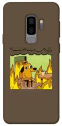 Чехол itsPrint Dog in the fire для Samsung Galaxy S9+