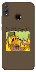 Чехол itsPrint Dog in the fire для Huawei Honor 8X