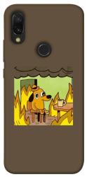 Чехол itsPrint Dog in the fire для Xiaomi Redmi 7