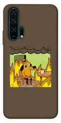 Чехол itsPrint Dog in the fire для Huawei Honor 20 Pro