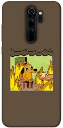 Чехол itsPrint Dog in the fire для Xiaomi Redmi Note 8 Pro