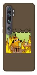 Чехол itsPrint Dog in the fire для Xiaomi Mi Note 10 / Note 10 Pro / Mi CC9 Pro