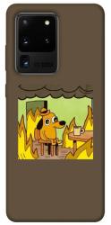 Чехол itsPrint Dog in the fire для Samsung Galaxy S20 Ultra
