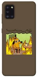 Чехол itsPrint Dog in the fire для Samsung Galaxy A31