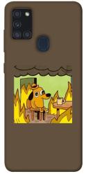 Чехол itsPrint Dog in the fire для Samsung Galaxy A21s