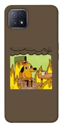Чехол itsPrint Dog in the fire для Oppo A73