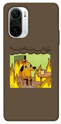 Чехол itsPrint Dog in the fire для Xiaomi Redmi K40 / K40 Pro / K40 Pro+ / Poco F3