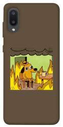 Чехол itsPrint Dog in the fire для Samsung Galaxy A02
