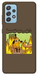 Чехол itsPrint Dog in the fire для Samsung Galaxy A52 4G / A52 5G