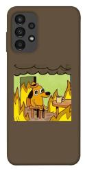 Чехол itsPrint Dog in the fire для Samsung Galaxy A13 4G