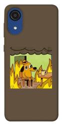 Чехол itsPrint Dog in the fire для Samsung Galaxy A03 Core