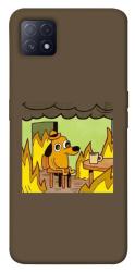 Чехол itsPrint Dog in the fire для Oppo A72 5G / A73 5G