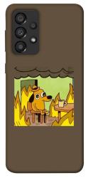 Чехол itsPrint Dog in the fire для Samsung Galaxy A33 5G