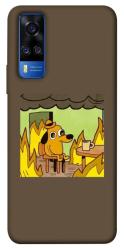 Чехол itsPrint Dog in the fire для Vivo Y51a