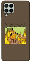 Чехол itsPrint Dog in the fire для Samsung Galaxy M53 5G