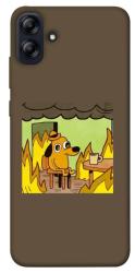 Чехол itsPrint Dog in the fire для Samsung Galaxy A04e