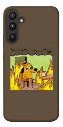 Чехол itsPrint Dog in the fire для Samsung Galaxy A34 5G