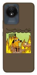 Чехол itsPrint Dog in the fire для Vivo Y02