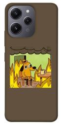 Чехол itsPrint Dog in the fire для Xiaomi Redmi 12
